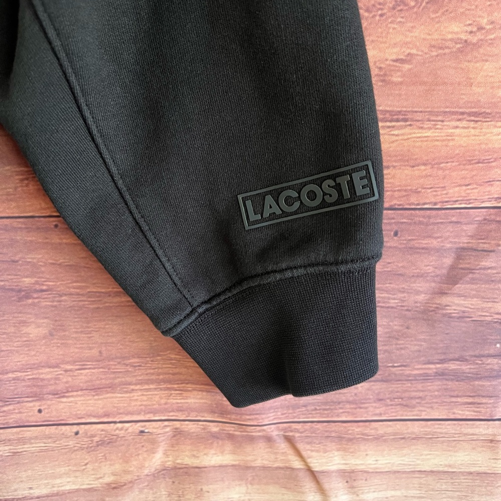 Lacoste Men's Sport Long Sleeve Outlined Big Croc Full Zip Hoodie - Picture 4 of 7